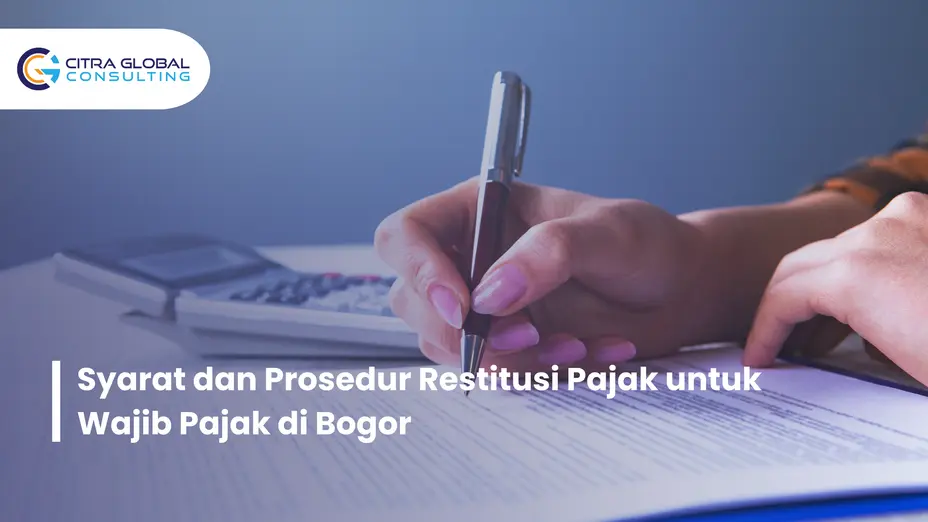 syarat restitusi pajak Bogor